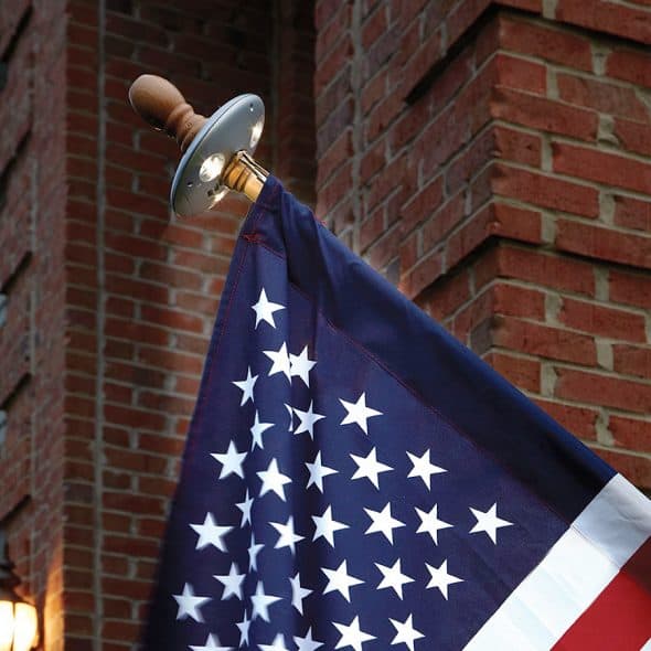 Sporty's Solar Residential Flagpole Light Solar Powered Sporty’s Solar Residential Flagpole Light Solar Powered