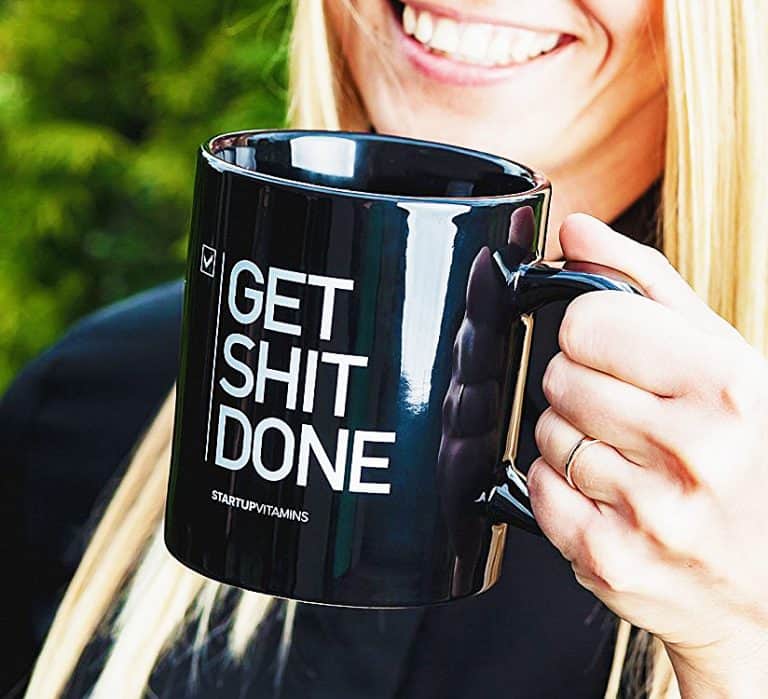 Startup Vitamins Get Shit Done Coffee Funny Mug Drinkware