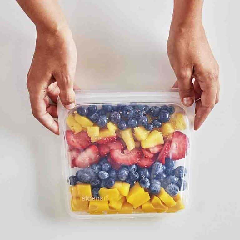 Stasher Reusable Silicone Food Bag Container