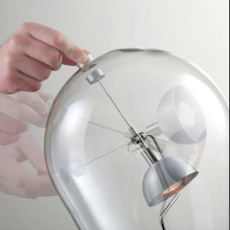 Studio Italia Design Blow Table Lamp Blown Glass