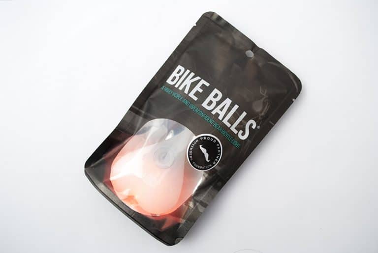 Bike Balls Tail Light Front Packaging