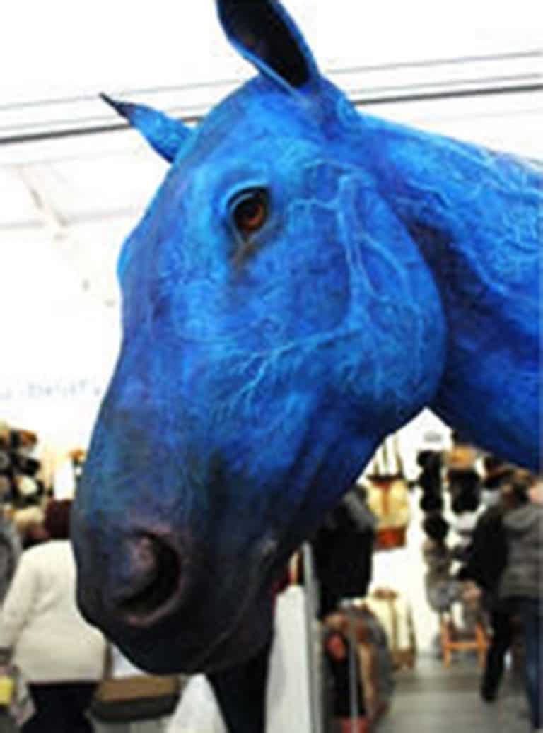 Demiurgus Dreams Fantasy Horse Faux Taxidermy Trophy Handmade Product