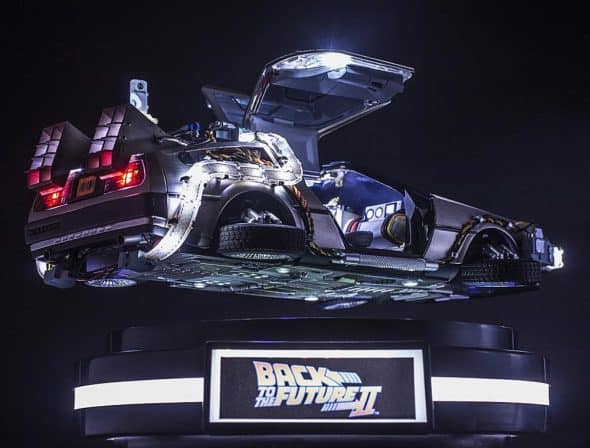Kids Logic 120 Magnetic Floating DeLorean Time Machine Display Back to the Future 2 Kids Logic 120 Magnetic Floating DeLorean Time Machine Display Back to the Future 2