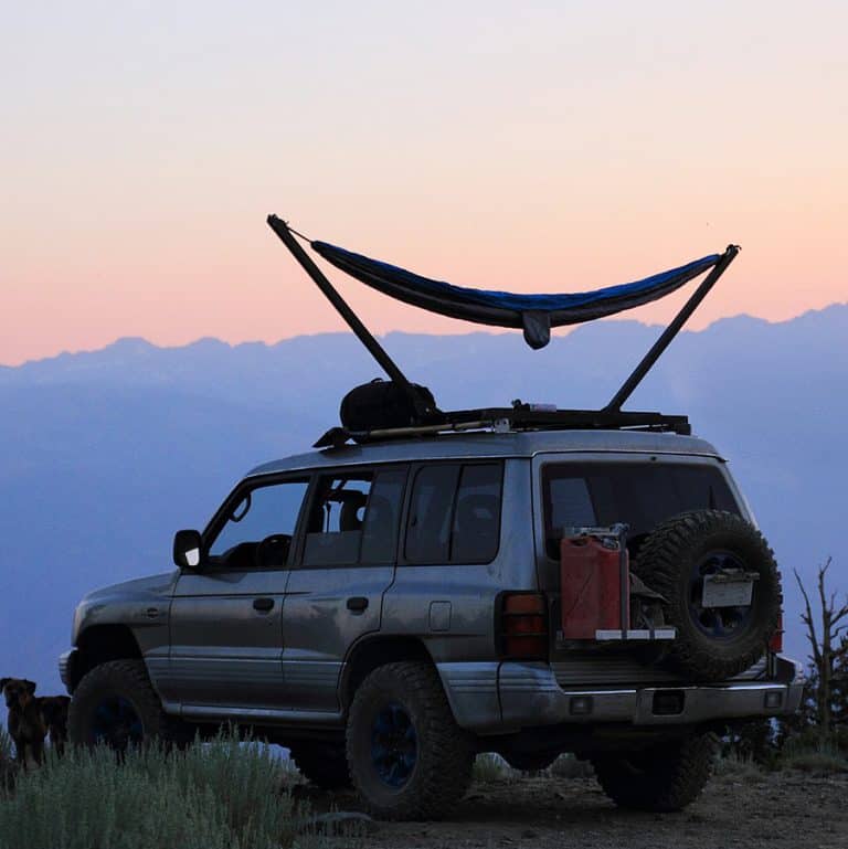 TrailNest Roof Top Hammock Stand System Camping