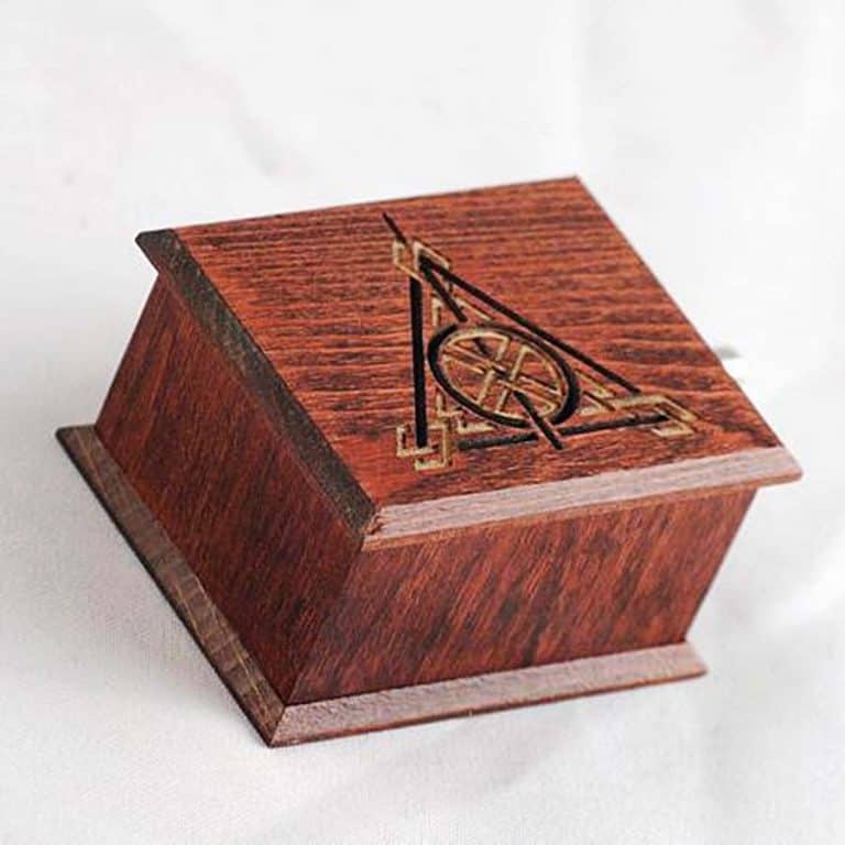 Woodissimo Harry Potter Deathly Hallows Music Box handmade products