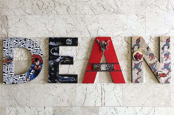 Beary Special Scrappin Super Hero Wall Letters Customize Beary Special Scrappin Super Hero Wall Letters Customize