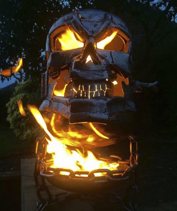 Burned By Design Ghost Rider Fire Pits Novelties Burned By Design Ghost Rider Fire Pits Novelties