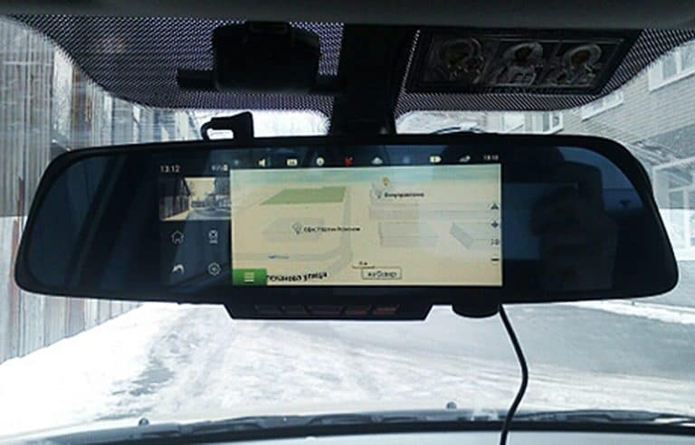 Junsun Rearview Mirror Camera GPS