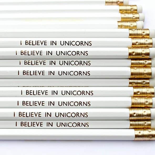 Lucy Made Me I Believe In Unicorns Pencil School Supply Lucy Made Me I Believe In Unicorns Pencil School Supply