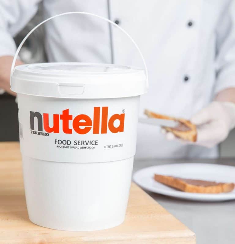 Nutella Hazelnut Spread 6.6 lb. Tub Chocolates