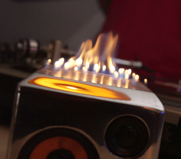 The Sound Torch 2.0 Portable Speaker The Sound Torch 2.0 Portable Speaker
