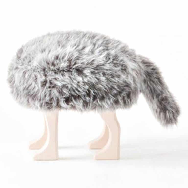 Animal Stool with Tail Chair