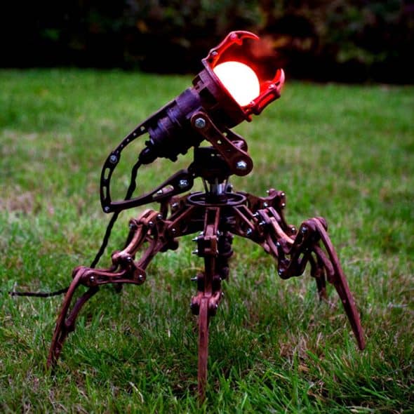 Artype Steampunk Robot Lamp ED-X01 Desk Decoration Artype Steampunk Robot Lamp ED-X01 Desk Decoration