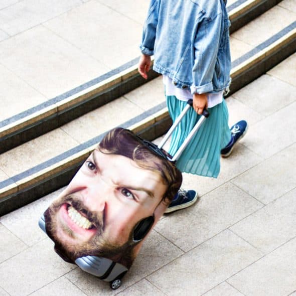 Head Case Luggage Cover Suitcase Head Case Luggage Cover Suitcase