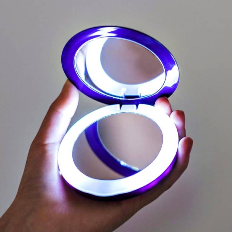 Hyper Pearl Compact Mirror LED lights