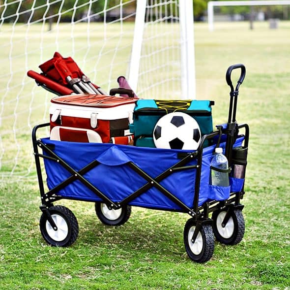 Mac Sports Collapsible Folding Outdoor Utility Wagon Storage Mac Sports Collapsible Folding Outdoor Utility Wagon Storage