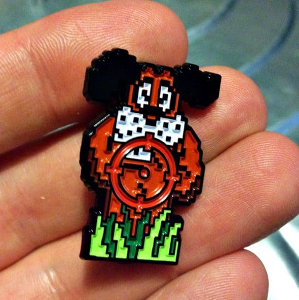Meet Your Marker Duck Hunt Shoot the Laughing Dog Lapel Pin Pins Meet Your Marker Duck Hunt Shoot the Laughing Dog Lapel Pin Pins