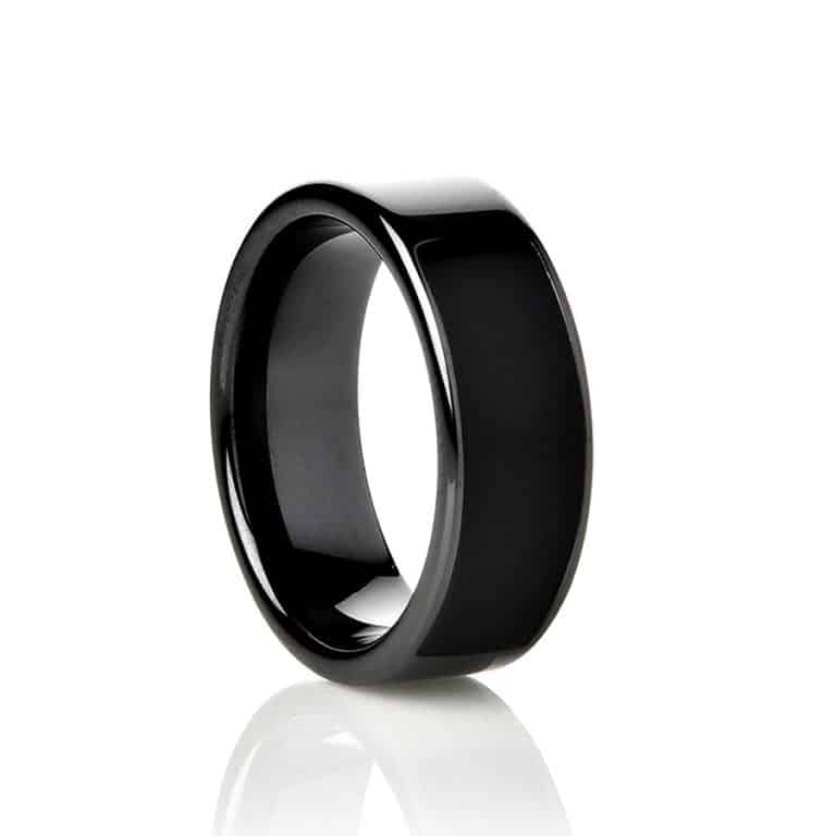 NFC Ring Ceramic Eclipse Smart Ring Jewelry