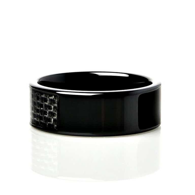 NFC Ring Ceramic Eclipse Smart Ring Rings
