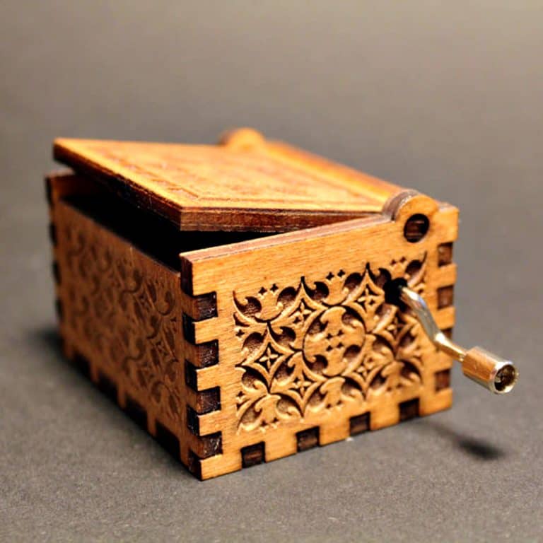 Soundbarrel Game of Thrones Engraved Wooden Music Box Novelty Item