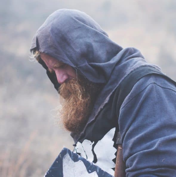 Men Hoodies Warrior's Medieval Hood Men Hoodies Warrior’s Medieval Hood