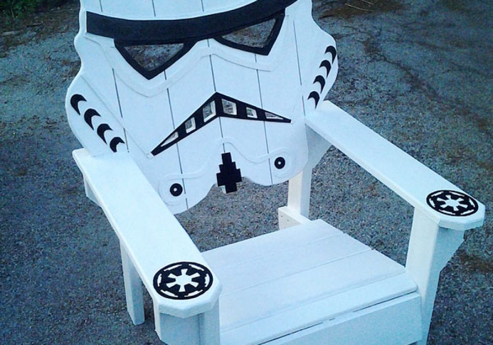 the trooper chair star wars