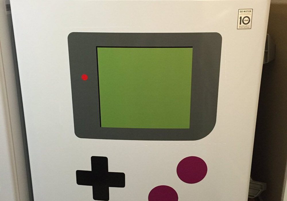 FreezerBoy DryErase Whiteboard Gameboy NoveltyStreet