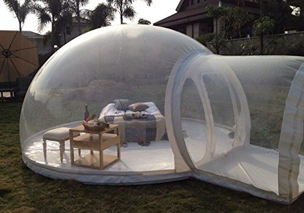 bubble tent house