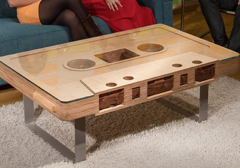 JSD Cassette Tape Table NoveltyStreet