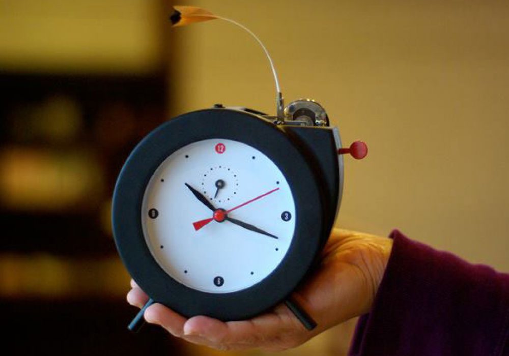 Kikkerland Tweet Alarm Clock NoveltyStreet