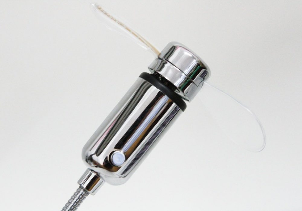 Portable USB LED Fan Clock NoveltyStreet