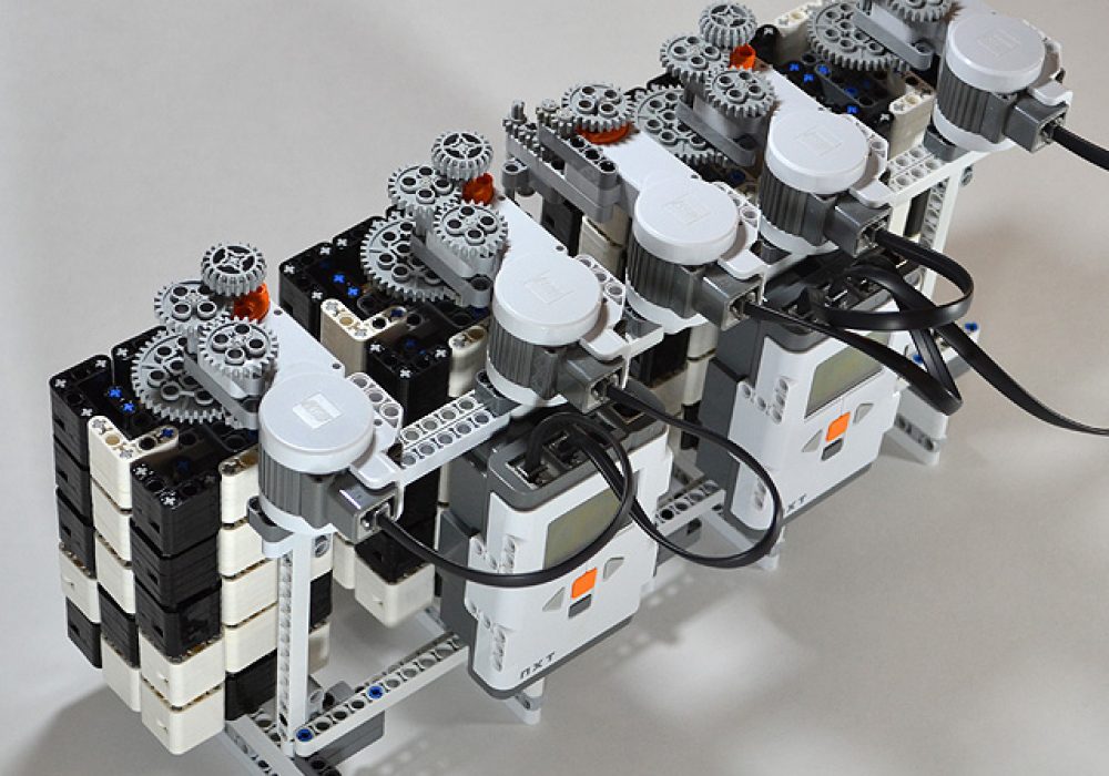lego mechanical clock