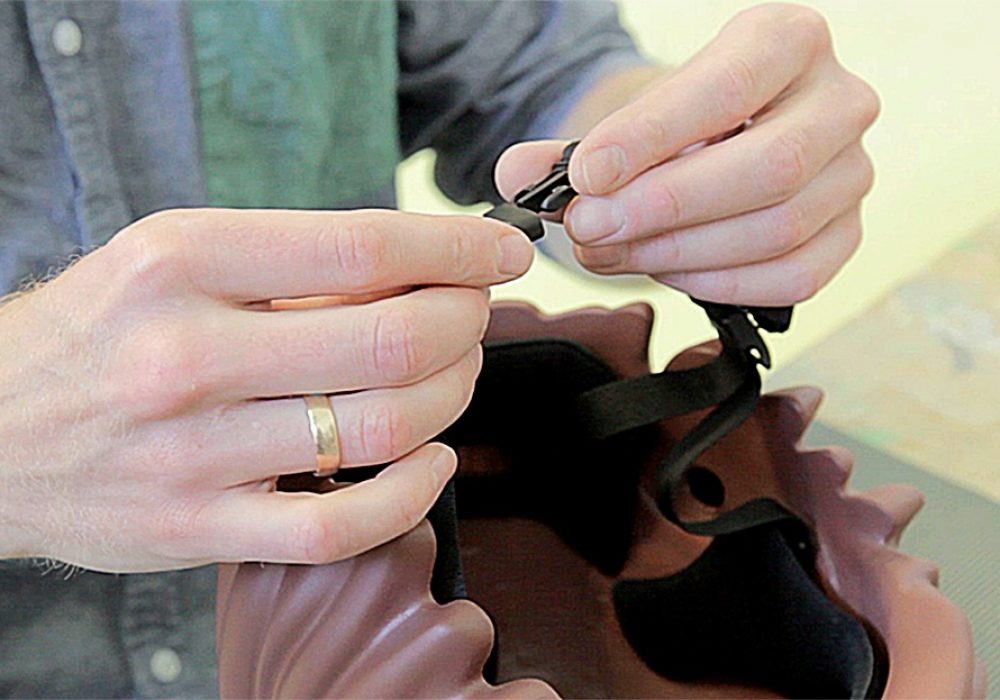 MOEF LEGO Hair Bike Helmet NoveltyStreet