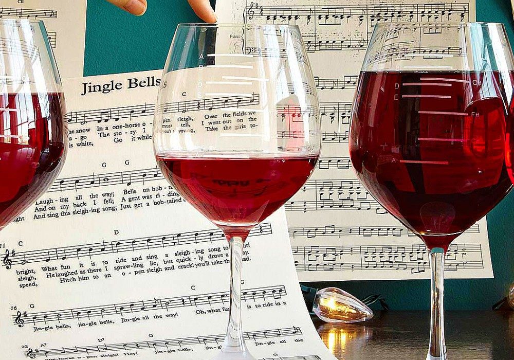 Major Scale Musical Wine NoveltyStreet