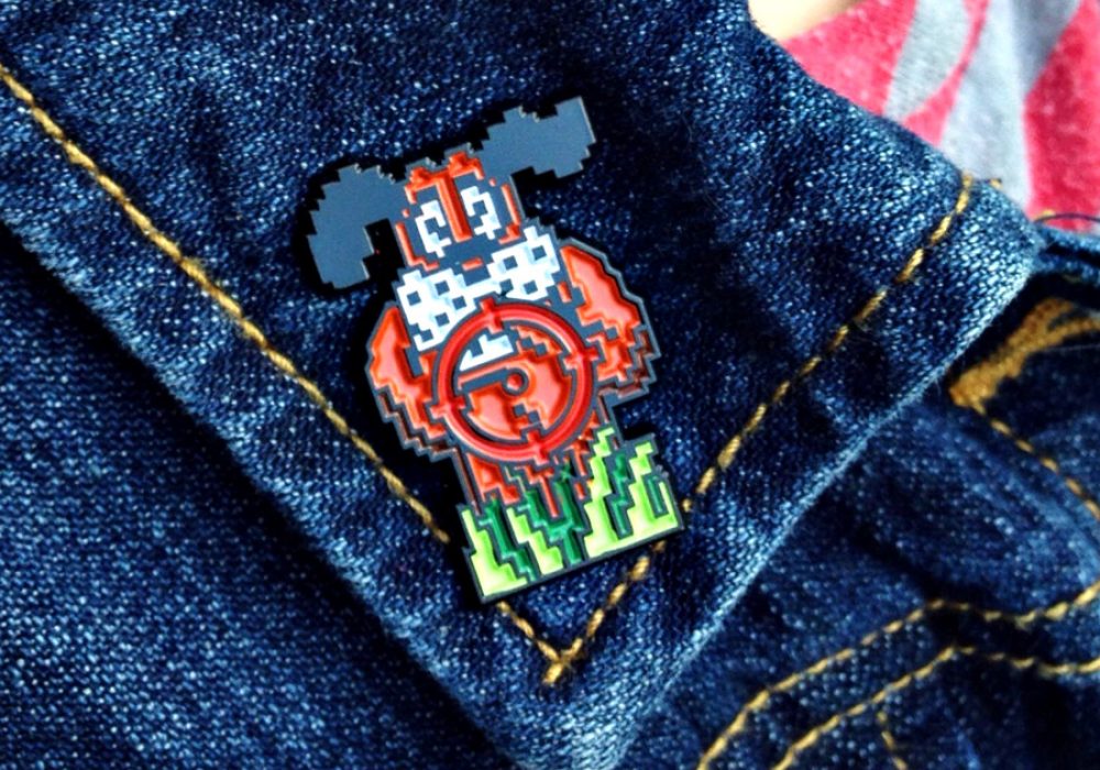 Meet Your Marker Duck Hunt Shoot the Laughing Dog Lapel Pin NoveltyStreet