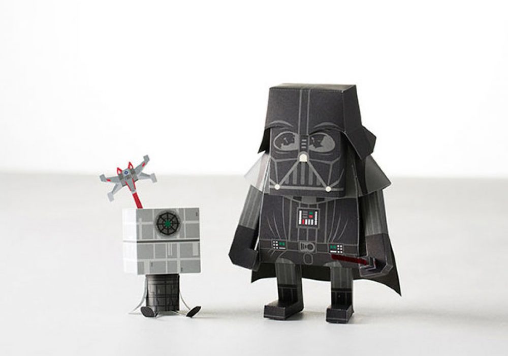 Funny Star Wars Pictures Walking His Pet Darth Vader