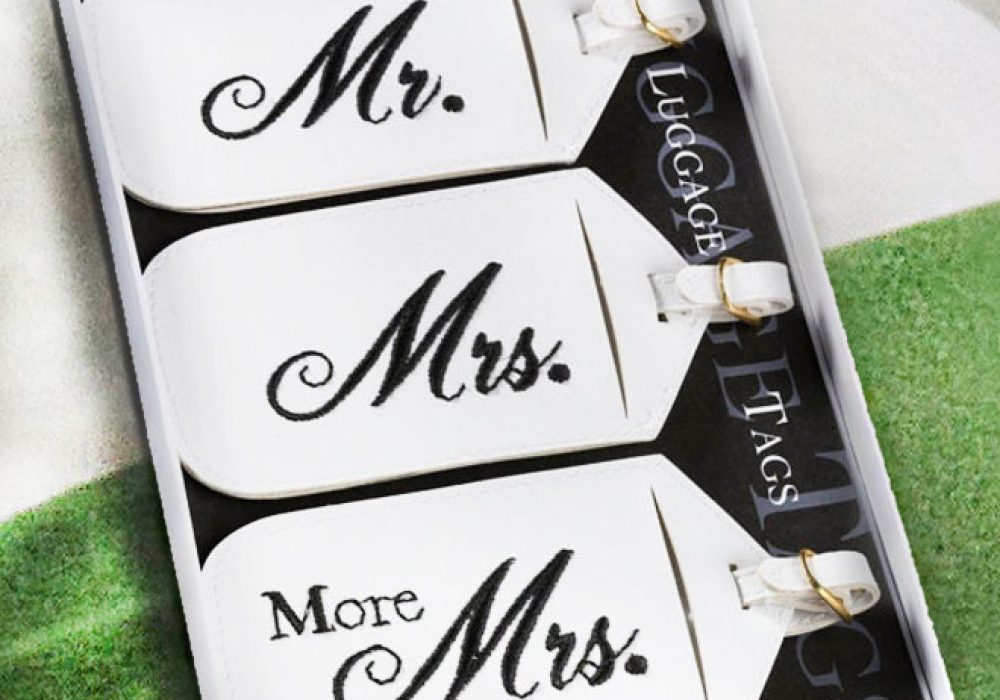 Mr. And Mrs. Luggage Tags NoveltyStreet