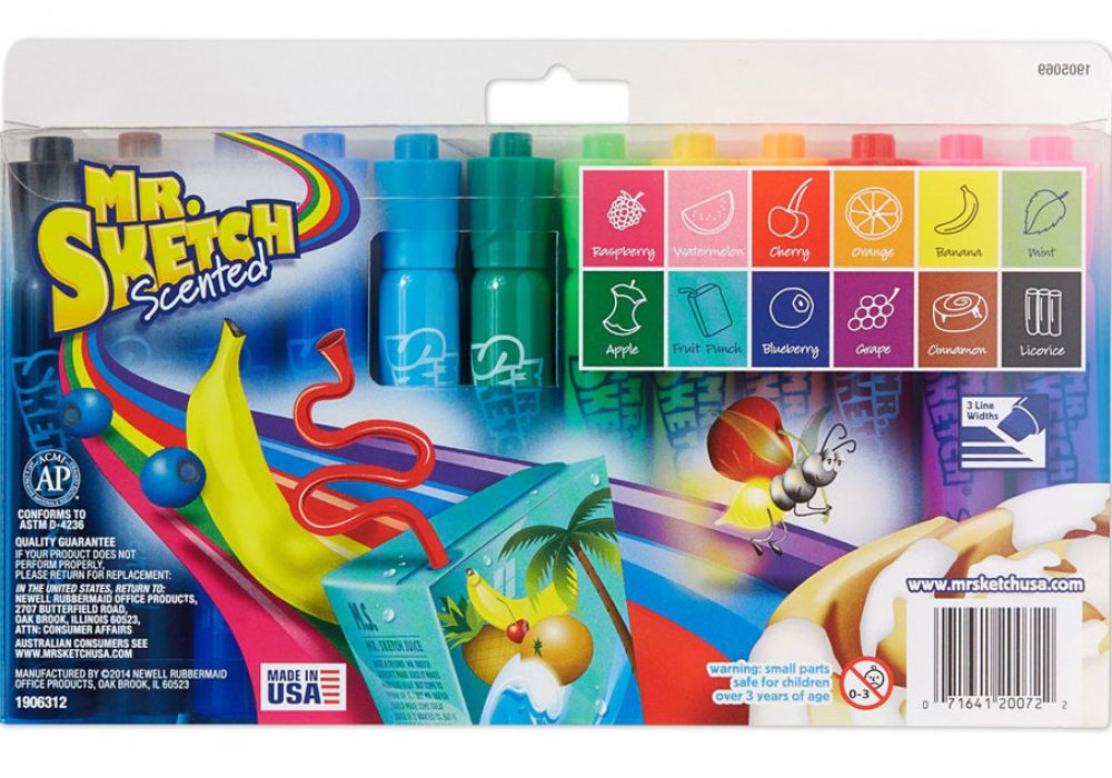 Newell Rubbermaid Mr. Sketch Scented Markers NoveltyStreet