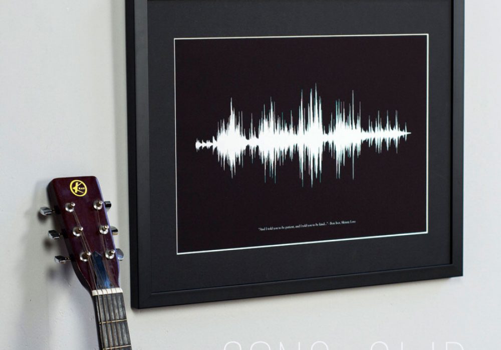 Newton And The Apple Your Sound Wave Print Noveltystreet