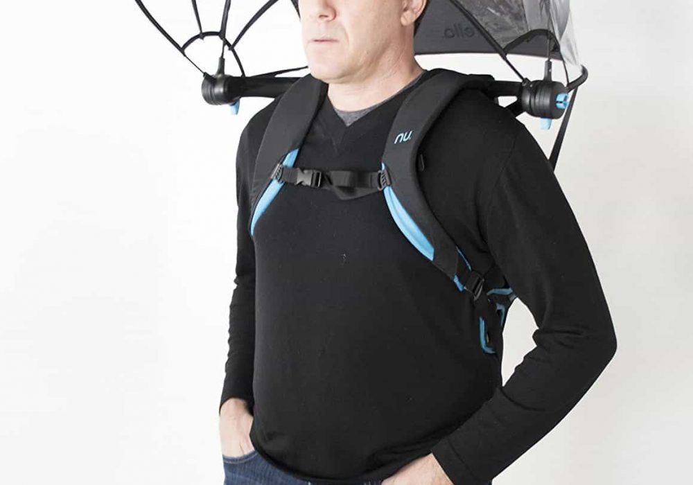 Nubrella Hands Free Umbrella NoveltyStreet