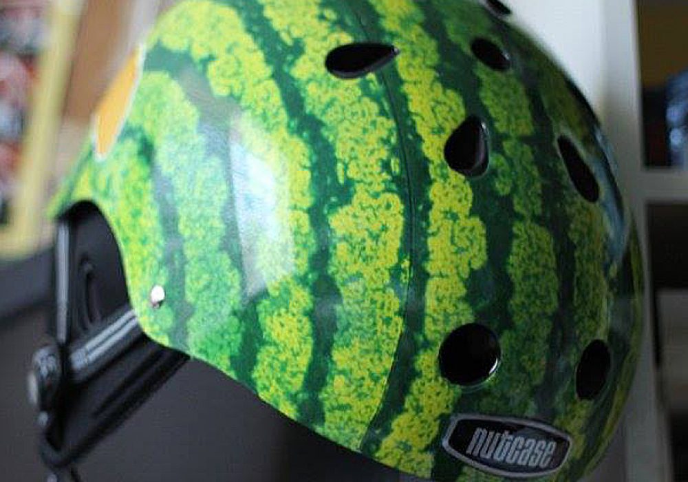 Nutcase Watermelon Bike Helmet NoveltyStreet