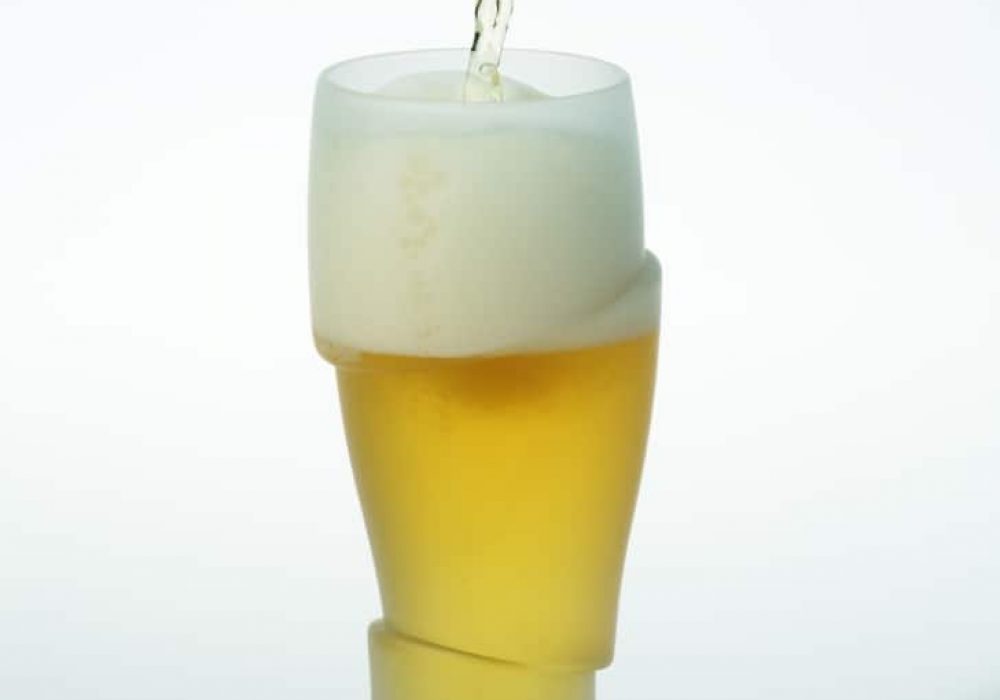 Sliced Cold Beer Glasses NoveltyStreet