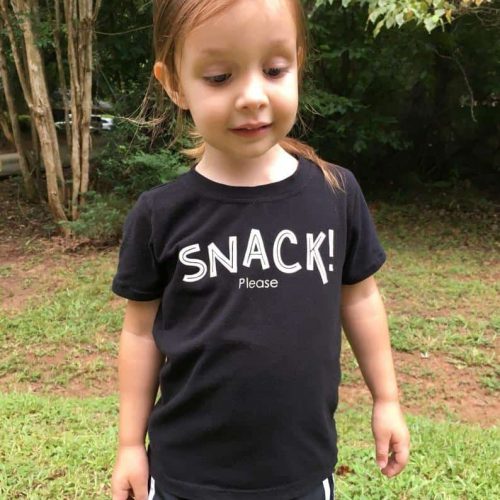 Toddler Shirt Snack Please