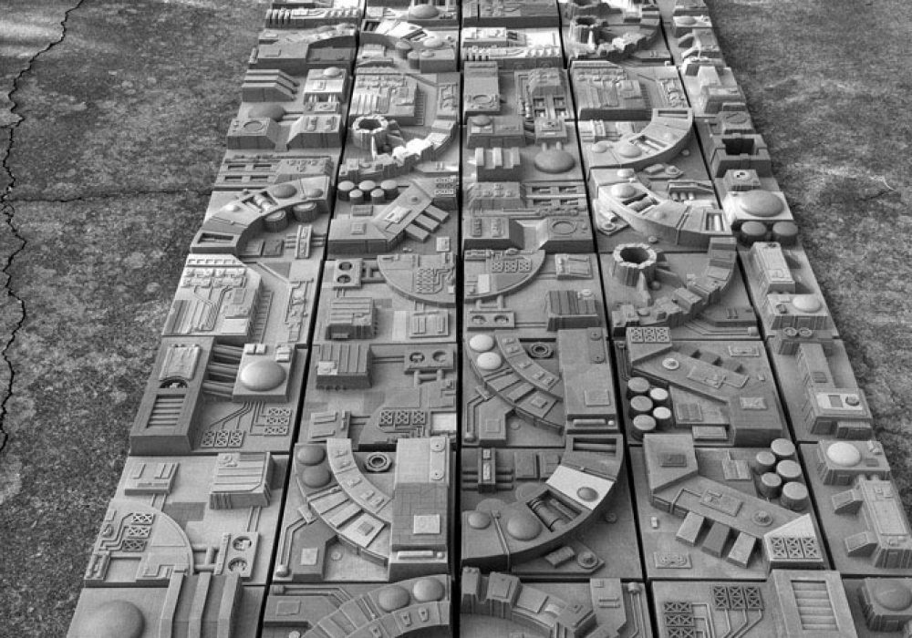 Tom Spina Designs Death Star Inspired Wall Tiles Noveltystreet