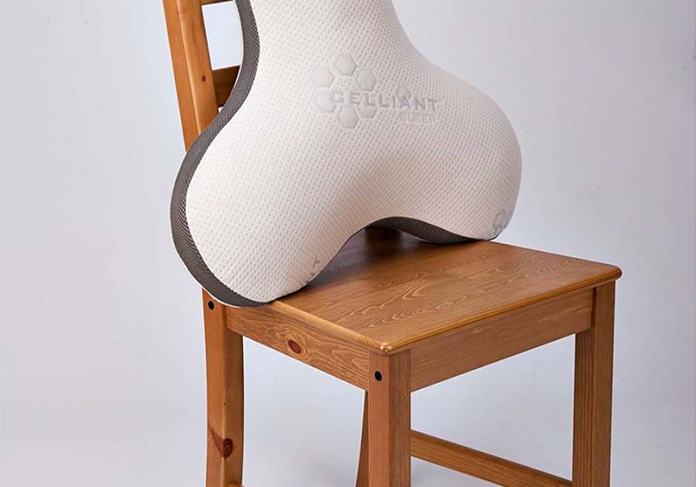 Visco Love Celliant Boomerang Memory Foam Pillow NoveltyStreet