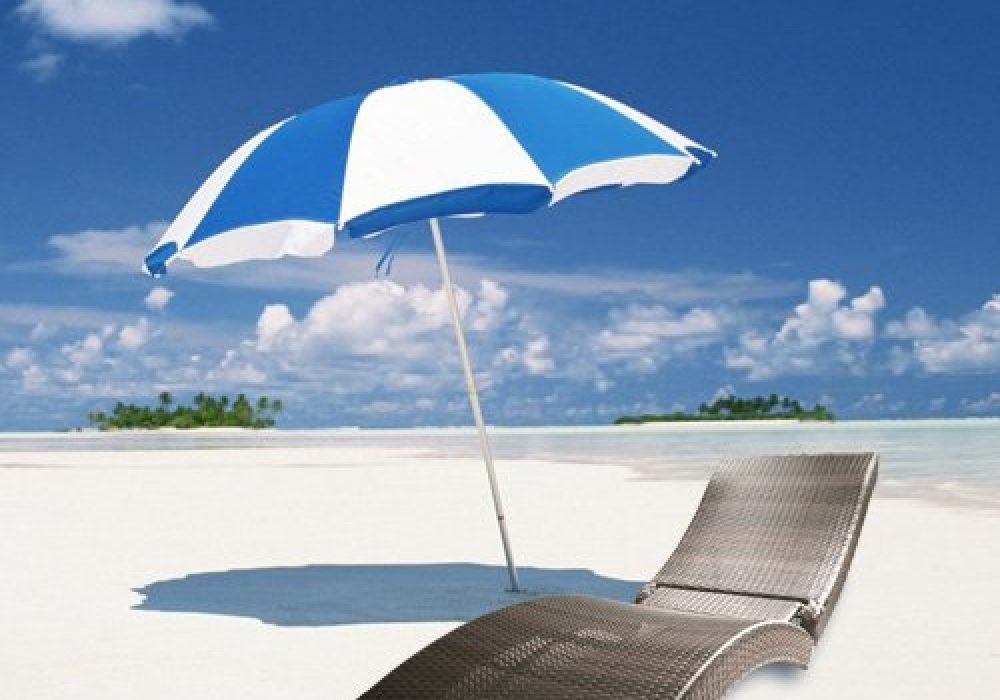 Zen Portable Folding Rattan Lounger NoveltyStreet