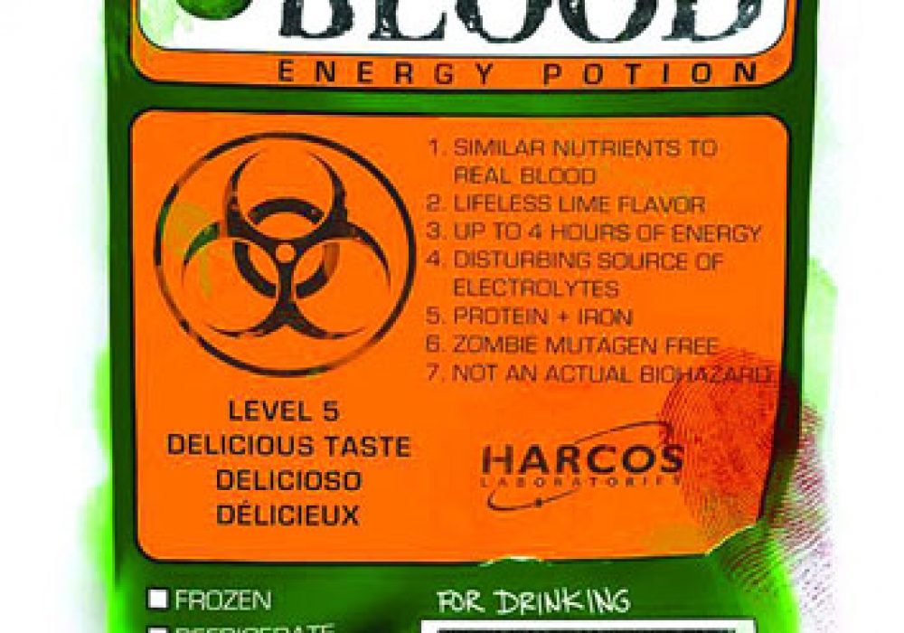 Zombie Blood Energy Drink NoveltyStreet